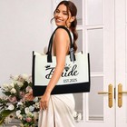 Bride Tote Bag bride To Be Gifts For Wedding Engagement Bachelorette Party    
