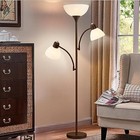  Floor Lamps For Living Room  72  Tall Standing Lamp  Torchiere Lamp With 2 