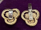 Vintage Shoe Clips Gold Made In France