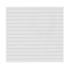 8 X 4 Ft Slat Wall Paneling Pvc White Garage Slatwall With Modular Design Us-