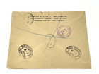 1936-palestine  Israel   registered  Jerusalem-ny   Scott 75-76  Letter   p18 