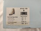 American Ice Skates Tricot Lined Figure Skate Style  522 Size 6 Us Women s New