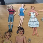 Vtg- 60s-70s-paper Dolls-cut Outs Clothes-judy-original W Lots Of Clothes -acce