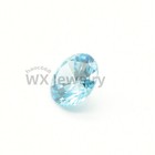 0 8 10 0mm Round Aquamarine Loose Cz Stone Aaaaaa Cubic Zirconia High Quality
