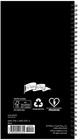 Black 2026 3 5  X 6 5  Softcover Weekly Spiral