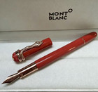 Montblanc Heritage Collection Rouge   Noir Coral Fountain Pen