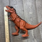T Rex Dinosaur Plastic Toy 12  Sound Roars Eyes Light Up Wm-h 20211103 Working