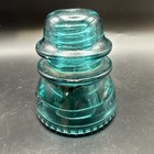 Vintage Aqua Green Hemingray-42 Glass Insulator