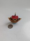 Moorland Pewter Miniature Noah s Ark Large Thimble Rotating Center- Rare