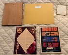 Vintage Led Zeppelin Collection Original Photo  Lyrics On Wood  Plus More