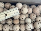 Rare - Vintage  1950 s - Lot Of 20 -  Natural Cork Balls With Hole In The Center