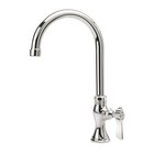 New Krowne Single Hole Deck Mount Pantry Faucet With 6  Wide Gooseneck 