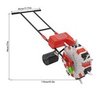 7-nozzles Garden Manual Seeder Hand-push Seeder Peanut Corn Fertilizer Spreader
