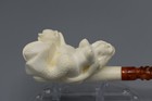 Mermaid Smoking Pipe Block Meerschaum-new Handmade Custom Made Fitted Case 1150