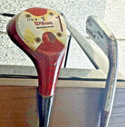 Vintage Wilson Cary Middlecoff Golf Clubs Set - Cherry Wood Driver   K-28 Iron