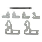 25 Pc Fraction Radius Gage Set 1 64 - 1 2  Machinist Tool Inspection Gauge
