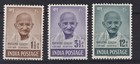 India   203-205 Mint  Hinged Gandhi 1948