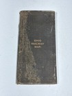 1906 Ohio Railroad Map Fold-out Book Linen