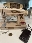 Vintage Singer Slant-o-matic Sewing Machine Rocketeer Model 503a W contoller