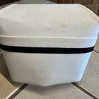 Vintage Nurse Cap Neva-starch Cap By Marvin-weitzel Corp Troy Ny   Zippered Case