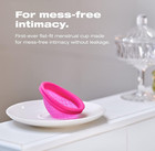 Intimina Ziggy Reusable Menstrual Cup With Flat-fit