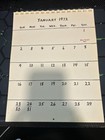 Rare Flavia Monk  Calendar 1972  12 Different Art Prints