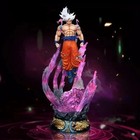 Dragon Ball Z 25cm Son Goku Ultra Instinct Action Figure Super Saiyan Pvc Statue