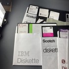 Lot Of 10 8 Inch Floppy Disk Diskette Datalife Scotch Memorex 70s 80s