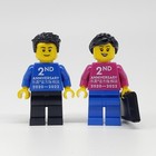 Lego China Store Opening 2nd Anniversary Minifigure Set Employee Gift Promo Rare