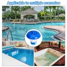 2pcs Swimming Pool Spa Floating Tablet Holder  Floater For Water Maintenance