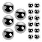  20 Pcs Stirring Steel Ball Balls Model Making Accessories Paint Mixing Cups