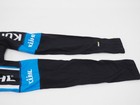 Al   Cycling Men s Bib Tights Size Large Black blue Kuhl Logos 29  Inseam