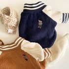 Embroidered Pet Baseball Jackets Dog Clothes For Small Medium Cat Coat Outfit     