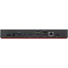 New Lenovo Thinkpad Thunderbolt 4 Docking Station 300w 40b00300us  3 Yr Warranty