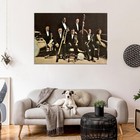 664150 Preservation Hall Jazz Musicians Vintage Photo Wall Print Poster