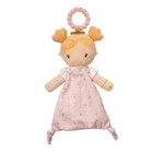 Douglas Baby Girl Princess Noa Teether Stuffed Blonde Doll Lovey Comfort 12 
