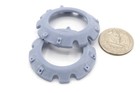2x John Deere 72kg Wheel Weights - 16th Scale - Oem No  R167153