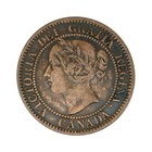 1858 Canada Large Cent Coin Victoria Fine  Condition