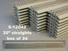 Lionel Fastrack 30 Inch Long Straight Track Full Case O Gauge 6-12042  24  New