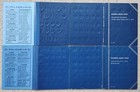17 Used Whitman Coin Collecting Albums books folders 1c 5c 10c 25c 50c Type