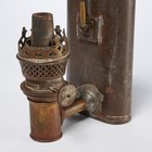 Antique French Betty Miners Kerosene Oil Lamp Depose Cm Iris Apfel