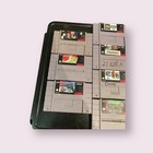 Snes Game Lot Of 10 Super Nintendo Video Games Rap Jam Cliffhanger Toy Story
