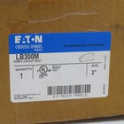 Eaton Crouse-hinds Lb300m Metallic 3  Conduit Lb Outlet Body Form 5 W  Rollers
