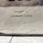 Snuggle Me   Baby Lounger Curve  0-6 Months  - Premium Organic Cotton With Foam