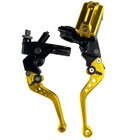 Cnc 7 8  22mm Universal Motorcycle Brake Master Cylinder Clutch Lever