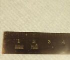 Vintage Stanley No 20 Brass Steel 8  Try Square Made In Usa Carpentry Farmhouse