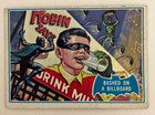 Vintage 1966 Topps  batman   blue Bat  - Series B Trading Cards Lot Of 11