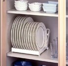 Multi Functioning Plate Drying Rack Kitchen Table Organizer Storage Plate Holder