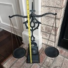 Vintage Wilton Cast Iron Balance Scale 21 5    Hanging Pans Victorian Style Decor