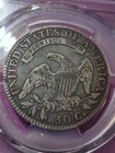 1818 -p Capped Bust Half   o-114  R-3 Pcgs F-12  Original  Uncleaned 